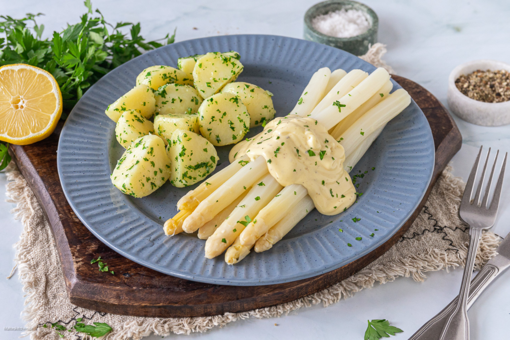 spargel mit sauce hollandaise